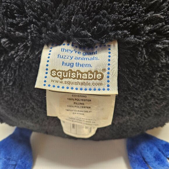 Squishable Raven 15 Inch Large Plush Stuffed Toy Retired Design - Picture 3 of 5